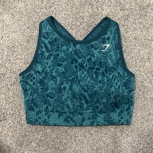 Gymshark Teal Activewear Sports Bra